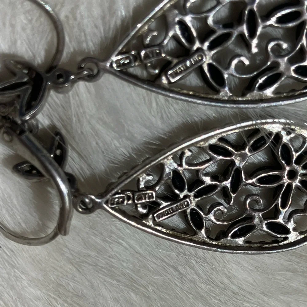 Sterling Silver Earring Lot-3 Pairs